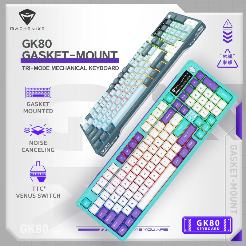 GK80 Gasket Mechanical Keyboard - Image 2