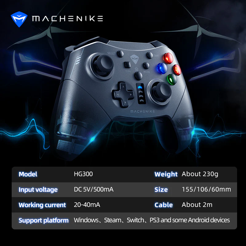 HG300 Wired Gamepad Controller - Image 7
