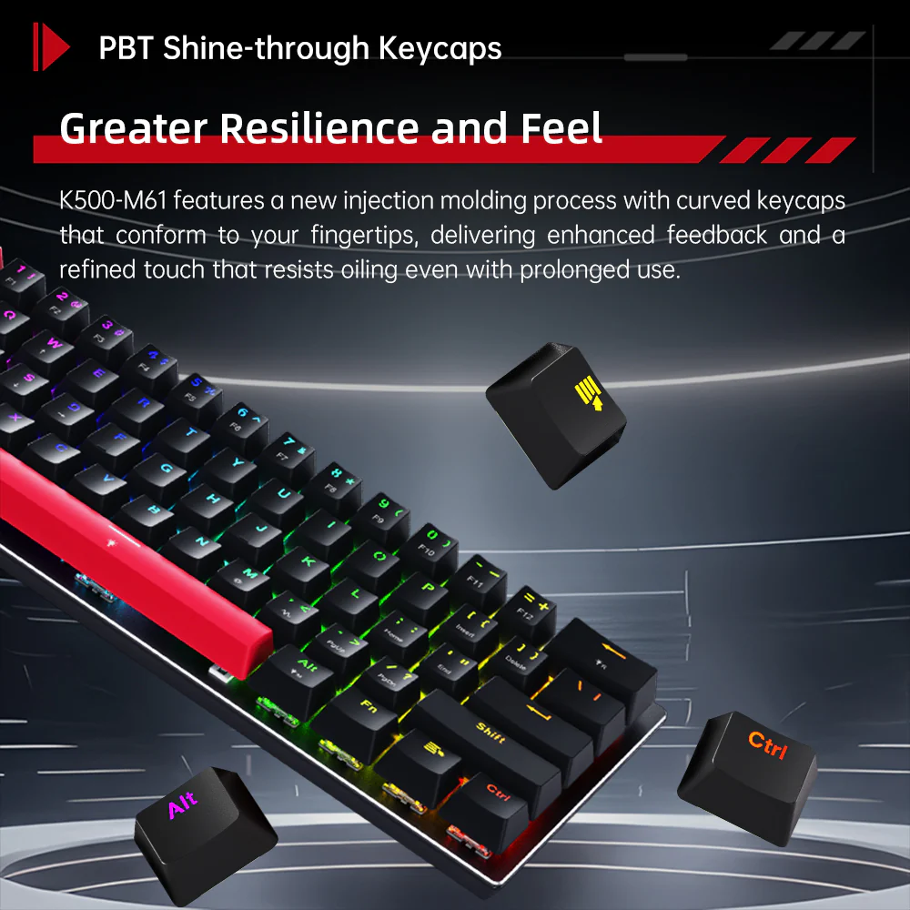 K500-M61 Magnetic Switch Keyboard - Image 5