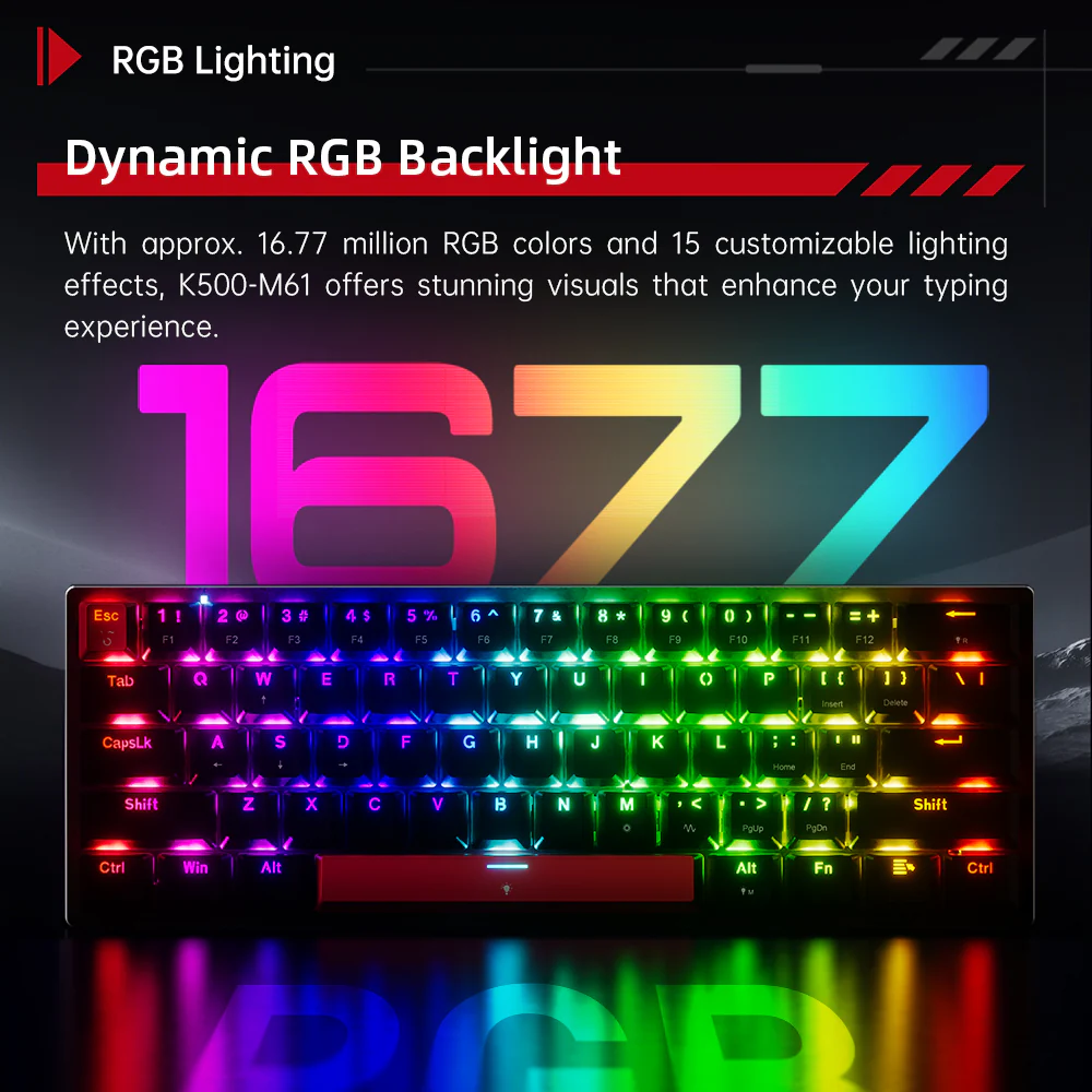 K500-M61 Magnetic Switch Keyboard - Image 6