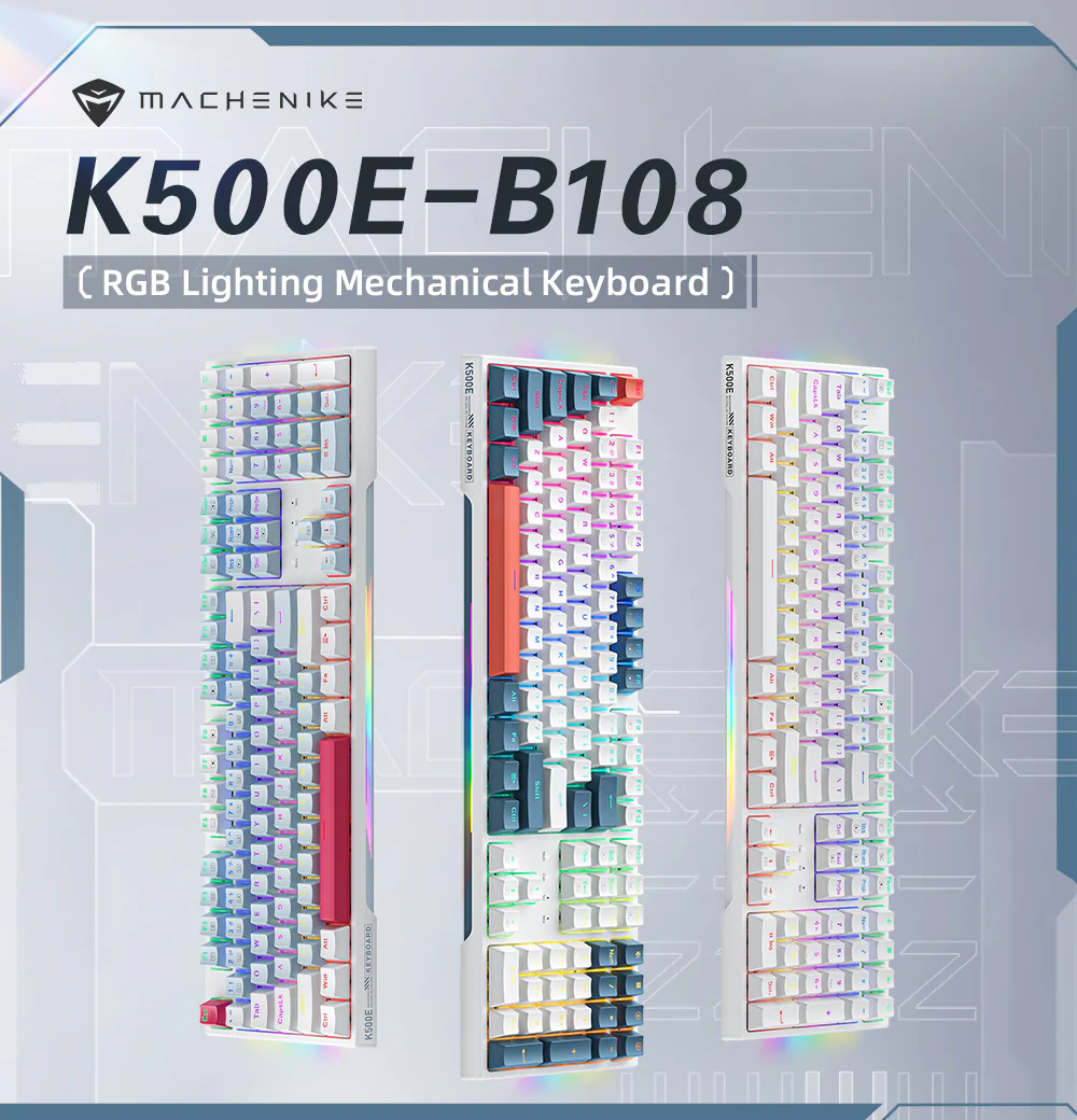 K500E-B108 Wired Mechanical Keyboard - Image 4