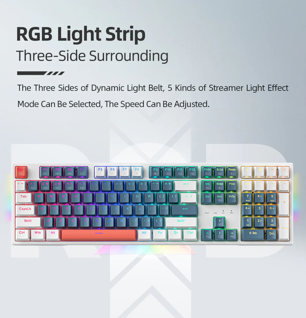 K500E-B108 Wired Mechanical Keyboard - Image 6