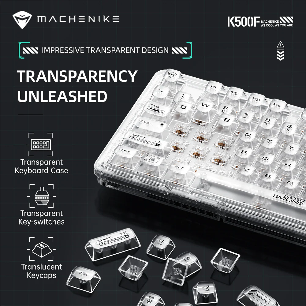 K500F Wired Mechanical Keyboard - Image 4