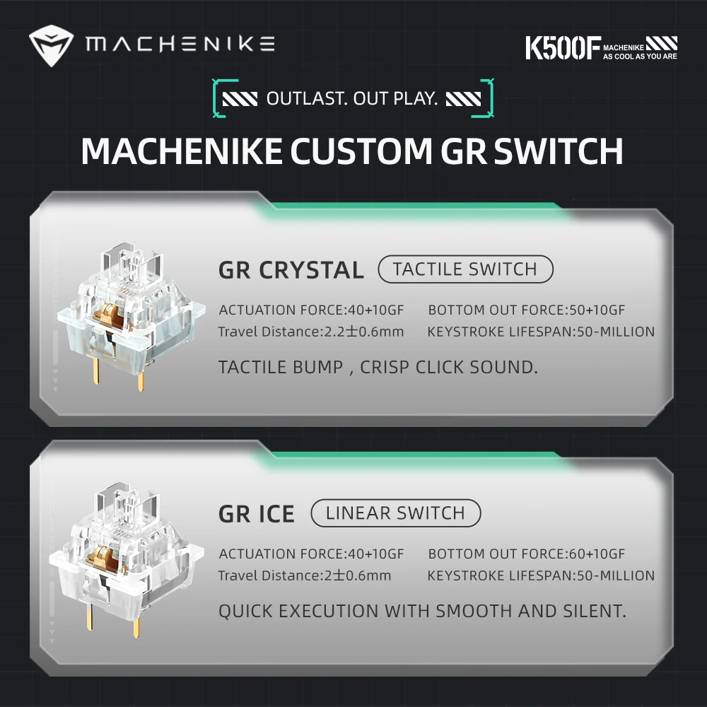 K500F Wired Mechanical Keyboard - Image 5
