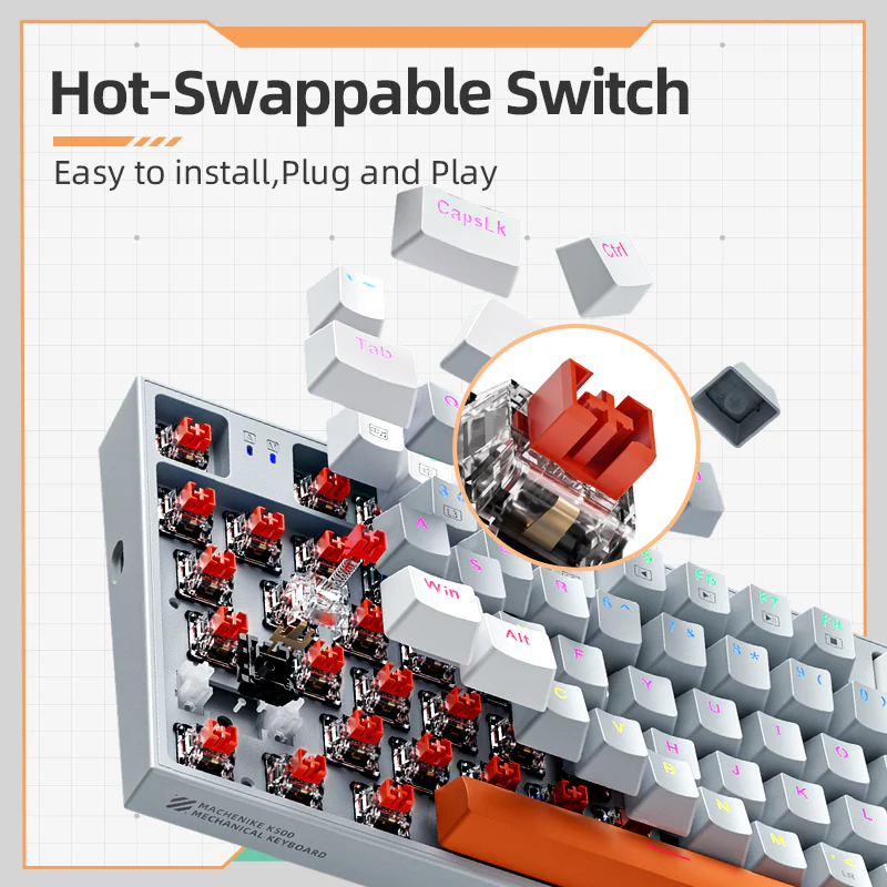 K500W Mechanical Keyboard - Image 7