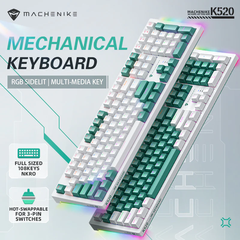 K520 Wired Mechanical Keyboard - Image 2