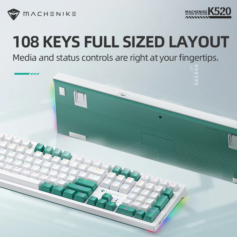 K520 Wired Mechanical Keyboard - Image 4