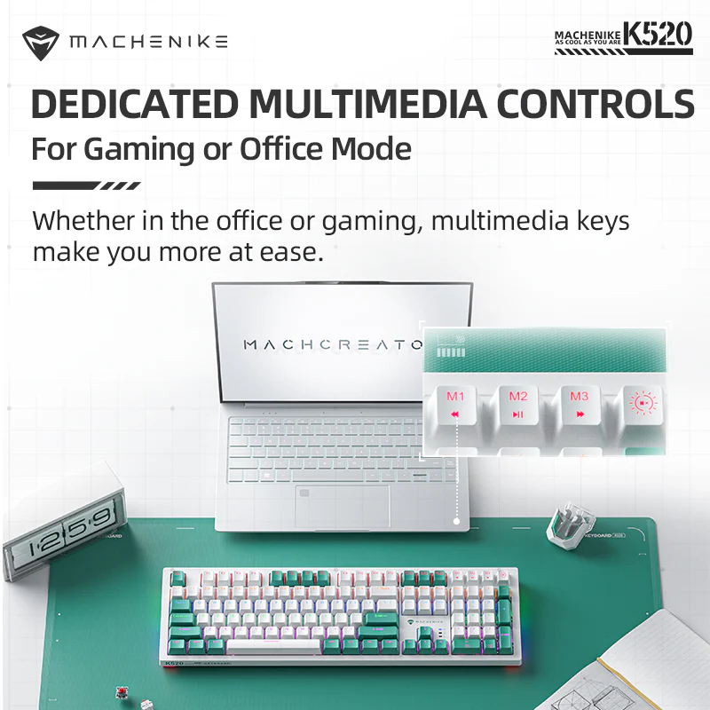 K520 Wired Mechanical Keyboard - Image 7