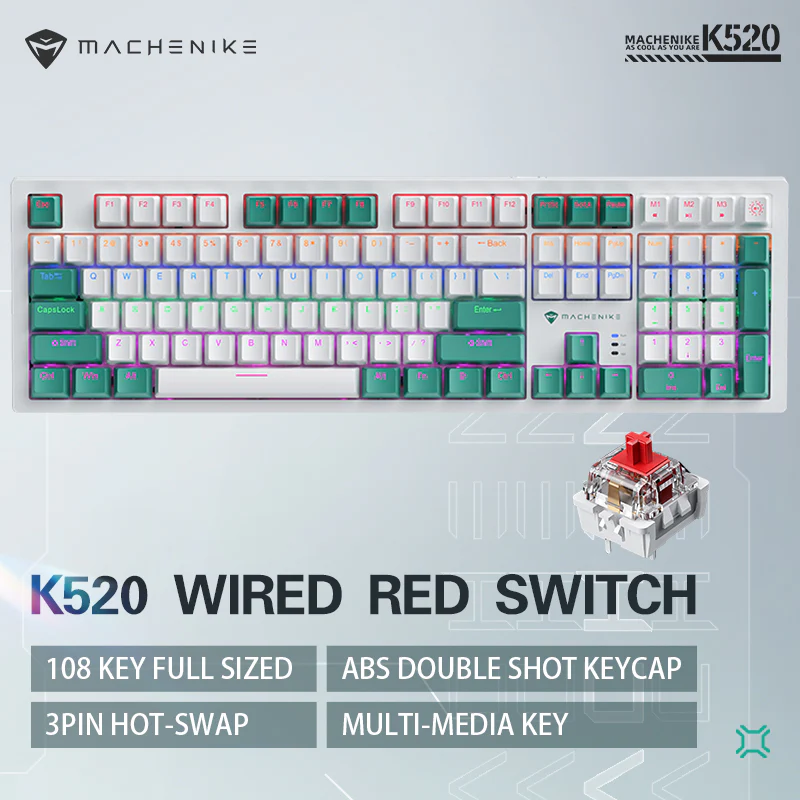 K520 Wired Mechanical Keyboard - Image 9