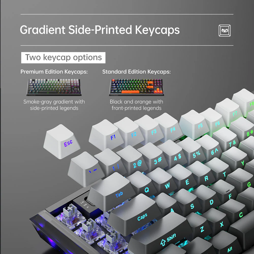 K600E-B87W Mechanical Keyboard - Image 4