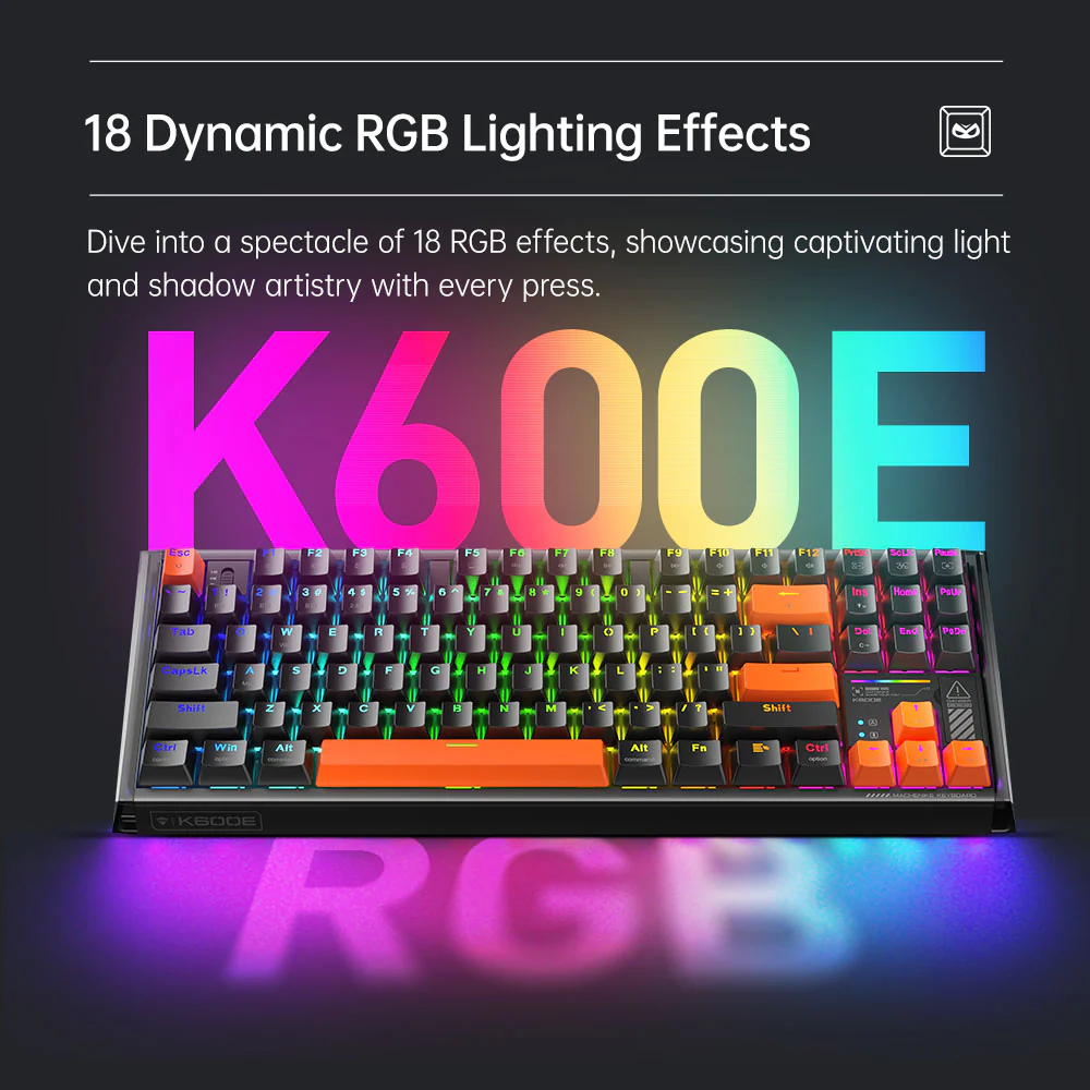 K600E-B87W Mechanical Keyboard - Image 6