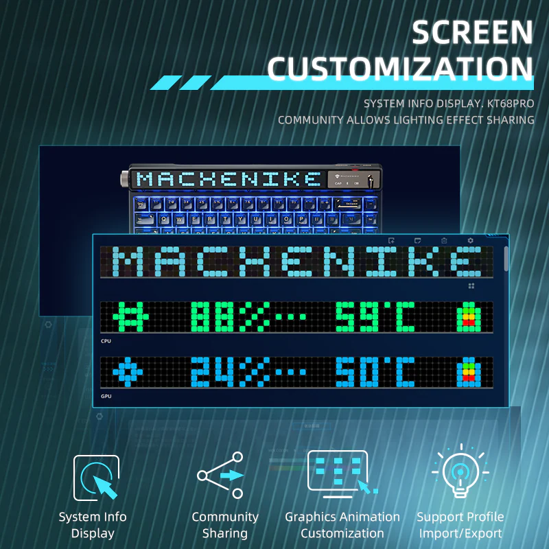 KT68 Pro Mechanical Keyboard - Image 3