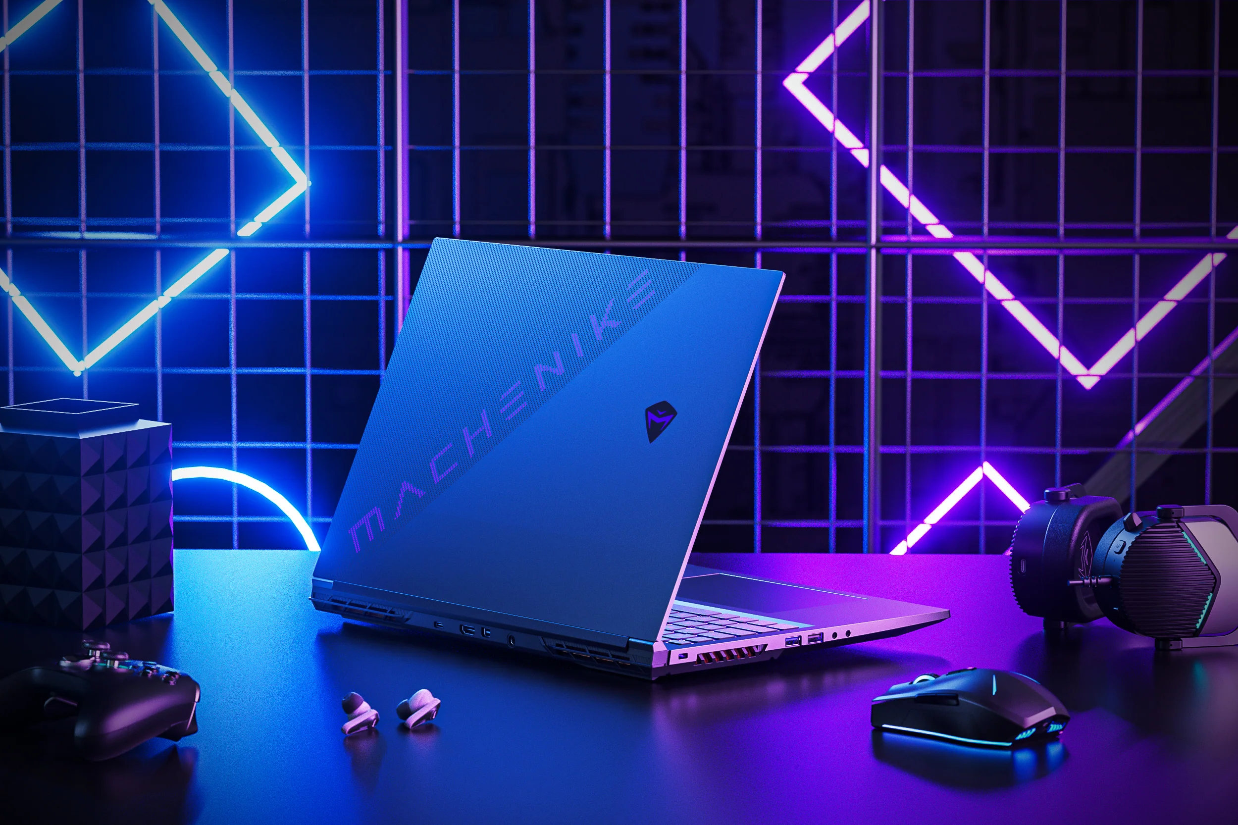 Machenike S16 Gen 12 Intel (15.6”) Gaming Laptop - Purple - Image 7